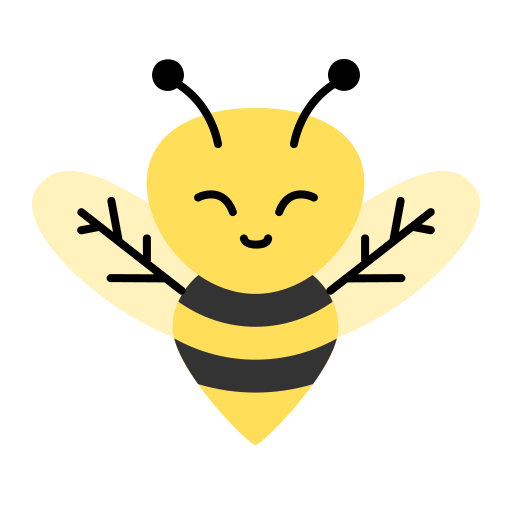 abeja icono gratis