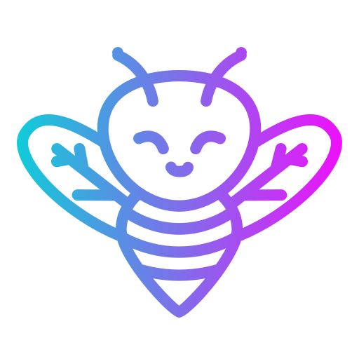 abeja icono gratis