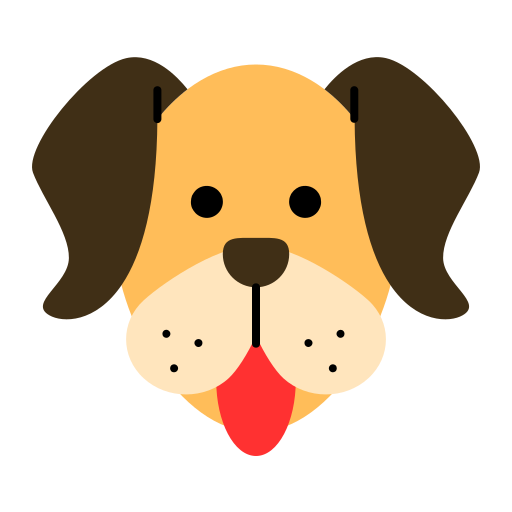 perro icono gratis