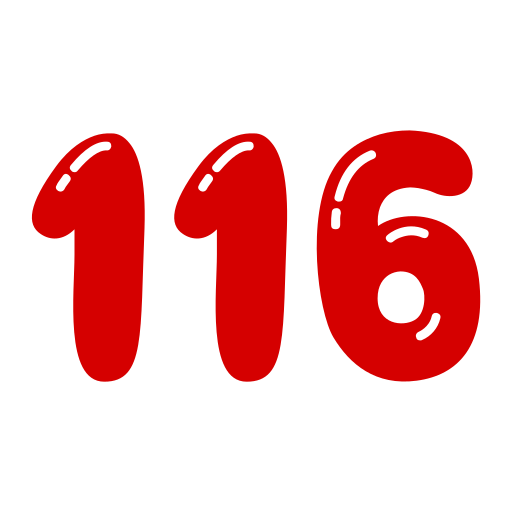 116 Icône gratuit 116 Icône gratuit