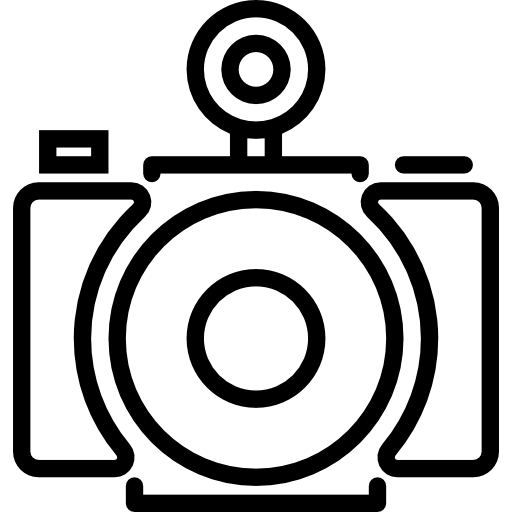 cámara fotográfica icono gratis