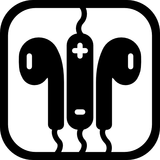 auriculares icono gratis