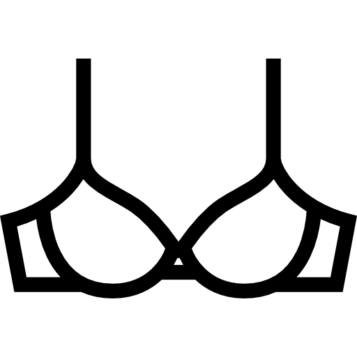 Brassiere icon Bra icon Linear Detailed Clothes icon png download