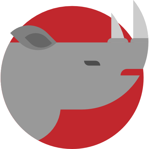 코뿔소 무료 아이콘