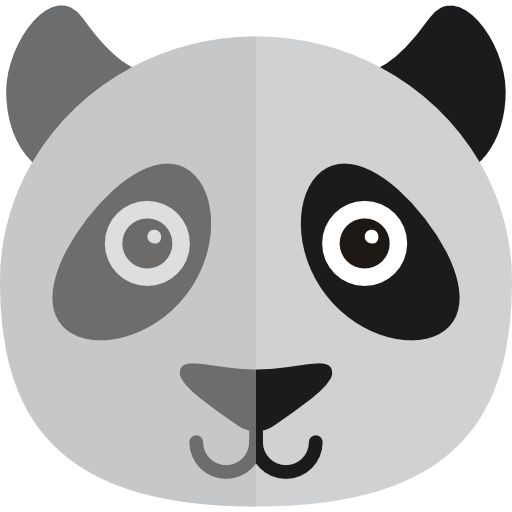 panda icono gratis