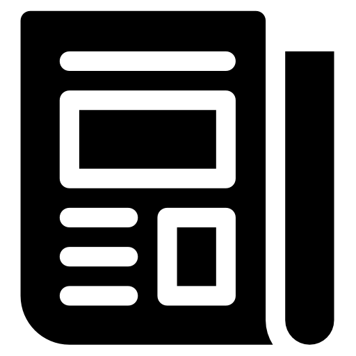 periódico icono gratis