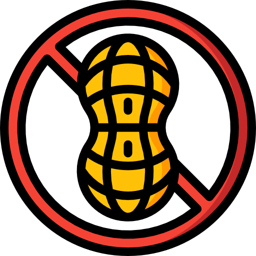 Nut free icon Nut free icon