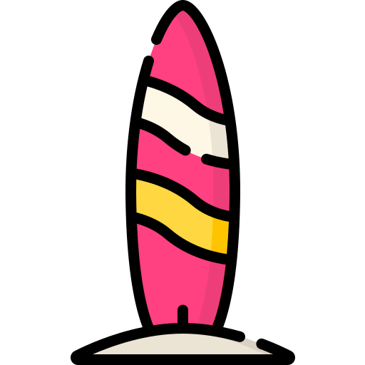 tabla de surf icono gratis