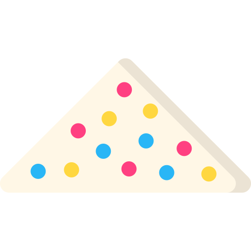 Fairy bread Special Flat icon