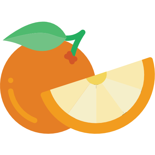 Orange Basic Miscellany Flat icon