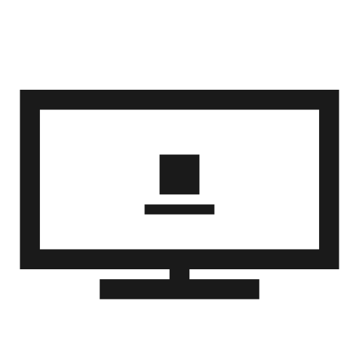 pantalla icono gratis