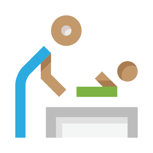 sala de maternidad icono gratis