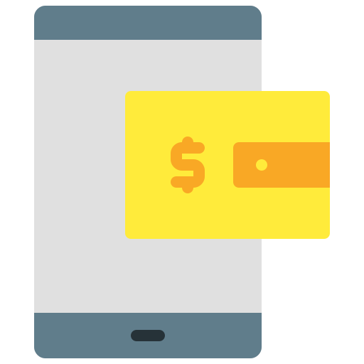 billetera en línea icono gratis