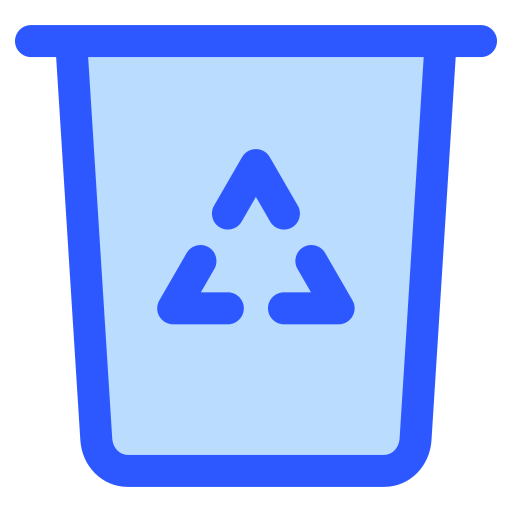 papelera de reciclaje icono gratis