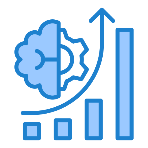 inteligencia de negocio icono gratis