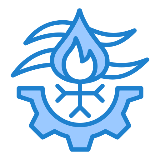 climatización icono gratis