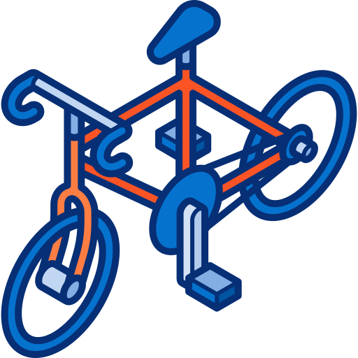 bicicleta de estrada grátis ícone