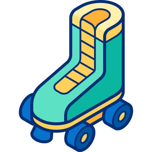 patín icono gratis