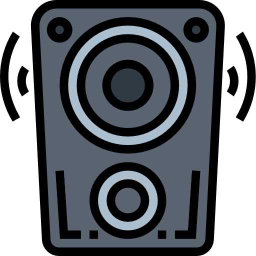 altavoz icono gratis