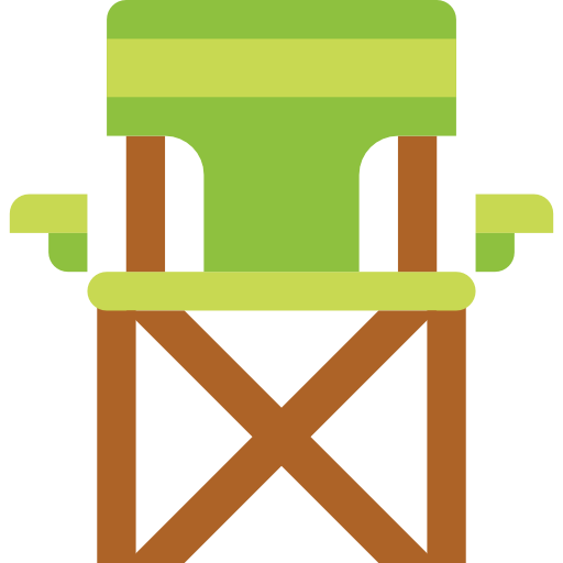 Camping Chair Free Buildings Icons 9019