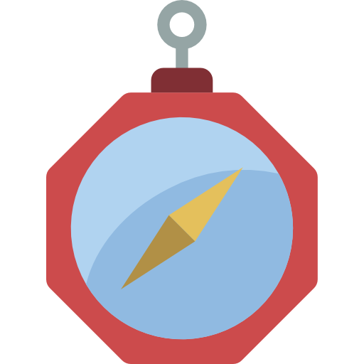 brújula icono gratis