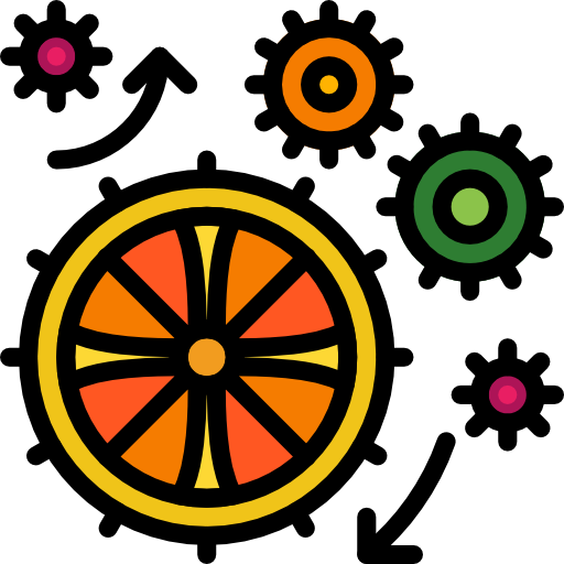 engranajes icono gratis