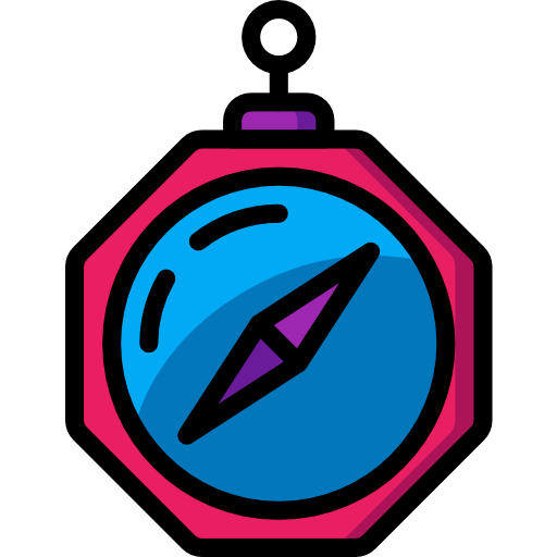 brújula icono gratis