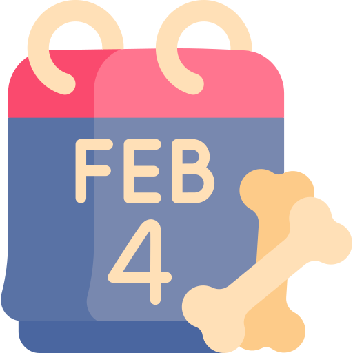 4 de febrero icono gratis