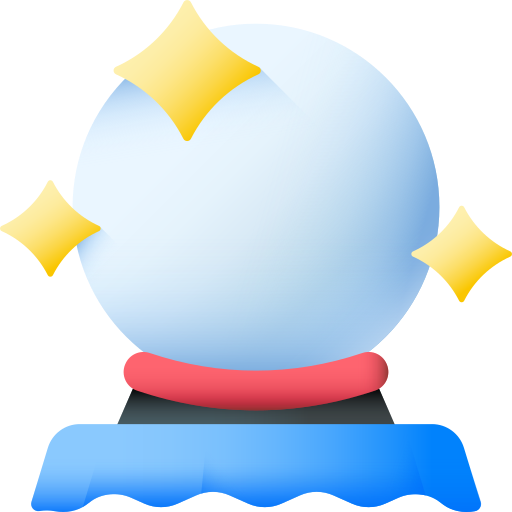 bola de cristal icono gratis