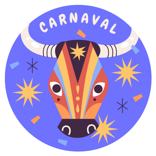 carnaval gratis sticker