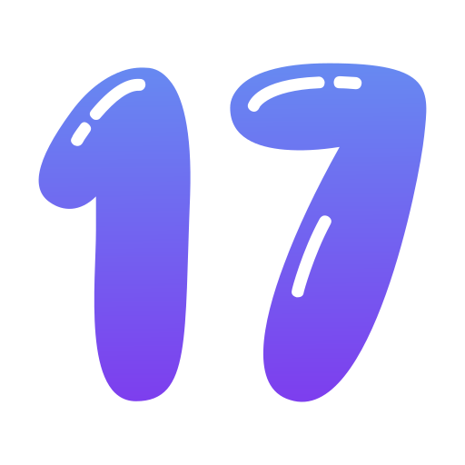 Seventeen free icon