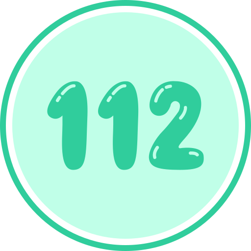 112 Icône gratuit 112 Icône gratuit