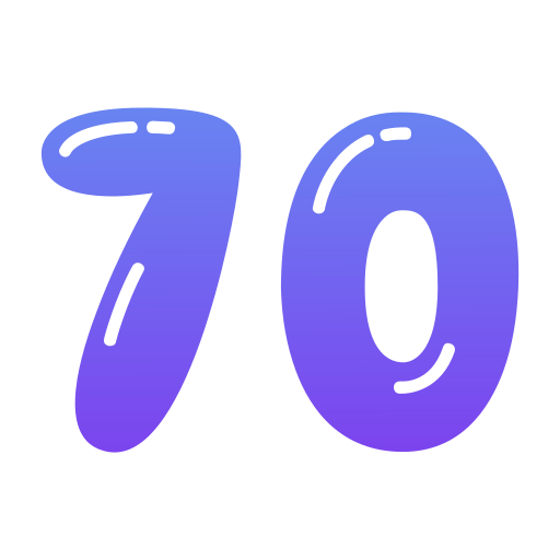 70 Icône gratuit