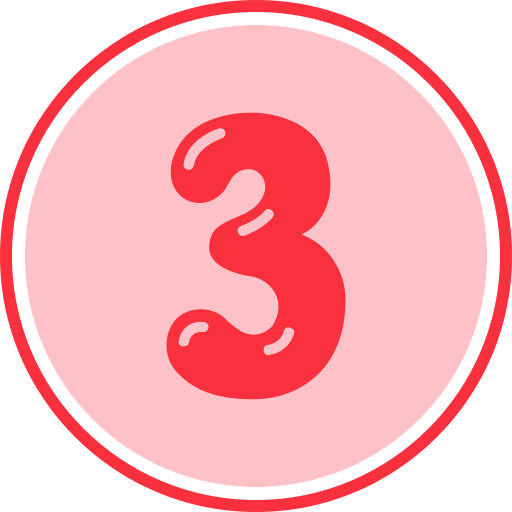 Three free icon