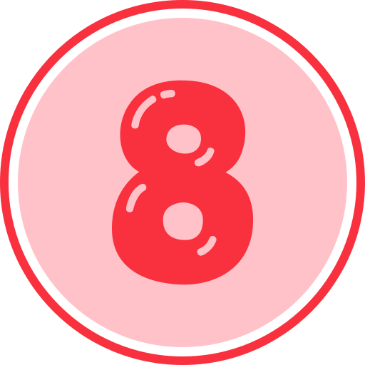 acht kostenlos Icon acht kostenlos Icon