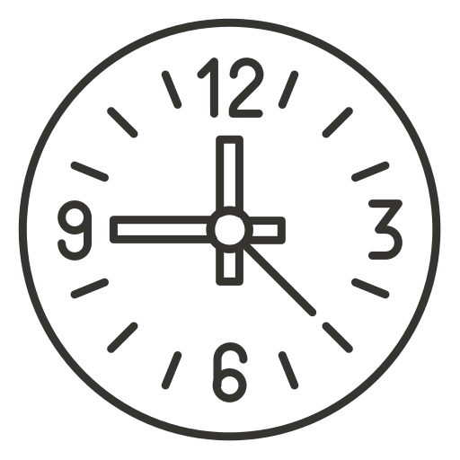 relógio grátis ícone