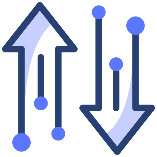 flechas icono gratis