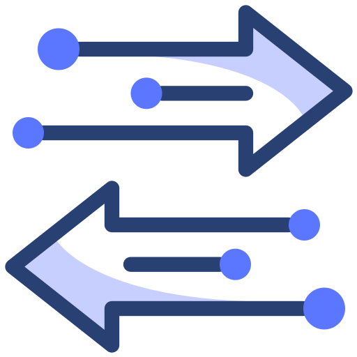 flechas icono gratis