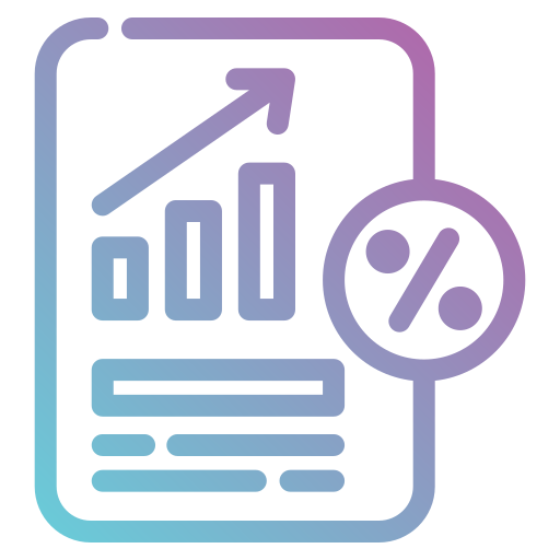 reporte de ventas icono gratis