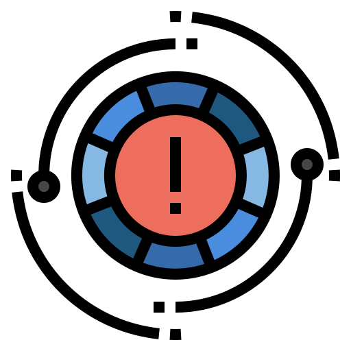 Caution free icon Caution free icon
