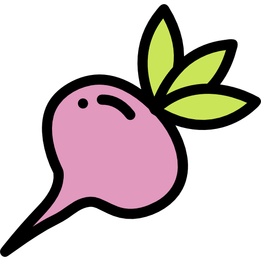 rábano icono gratis
