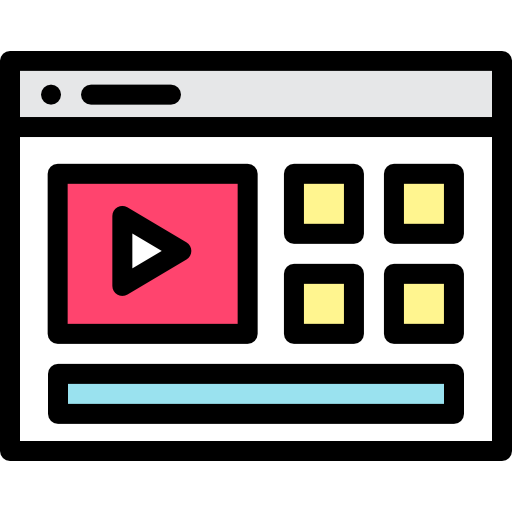 Video editor - Free interface icons