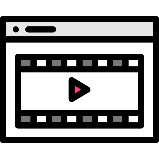 vídeo icono gratis