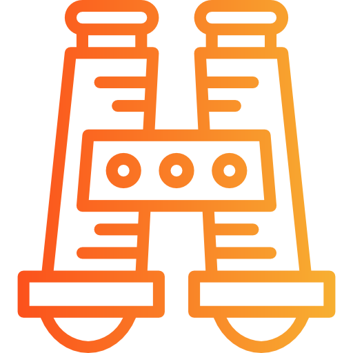 prismáticos icono gratis