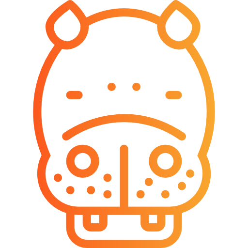 hipopótamo icono gratis