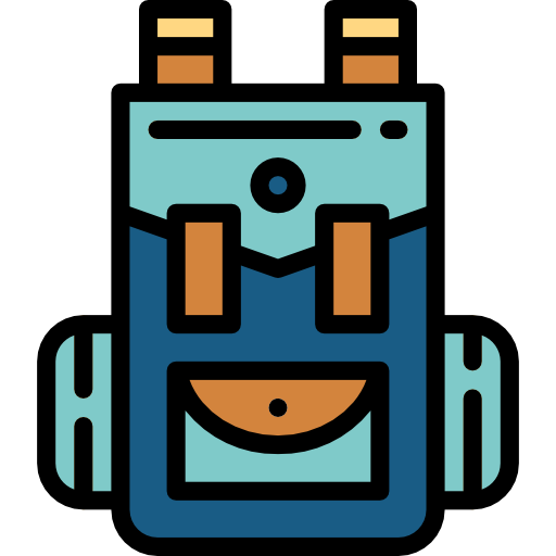 Backpack free icon