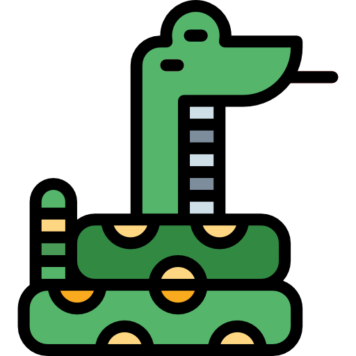 serpiente icono gratis