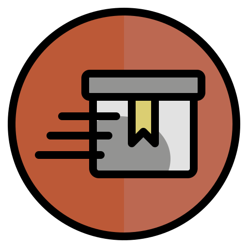 entrega icono gratis