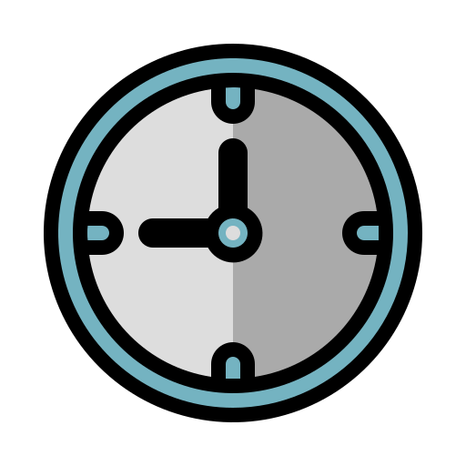 Clock free icon Clock free icon
