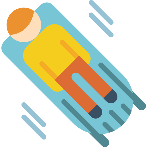 luge grátis ícone luge grátis ícone
